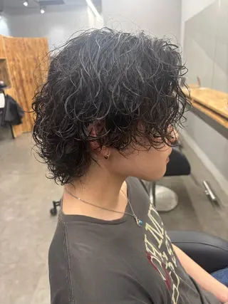 セミロング パーマ メンズ メンズ支持率NO.1 マサキのヘアスタイル