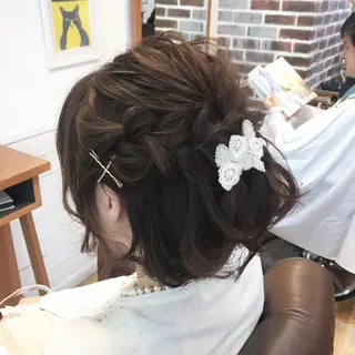 ショート ヘアアレンジ 木下大地 HAIR Oneのヘアスタイル