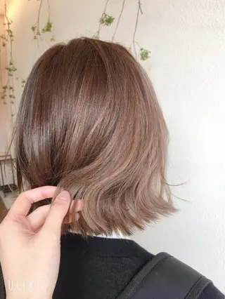 ショート カラー ヘアアレンジ 大人可愛いをご提案✨ 宮崎　雅美のヘアスタイル