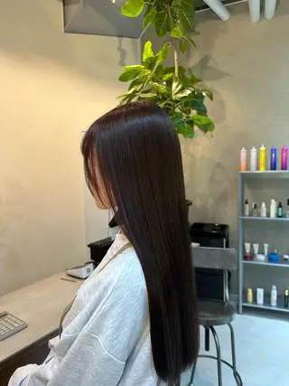 ロング カラー Shiro RENのヘアスタイル
