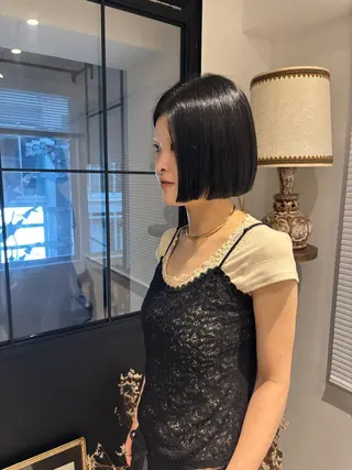 ショート カラー benji sakuraのヘアスタイル