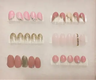 ネイル ビジューバイアクイユ ネイルズ 東中野店のネイルデザイン