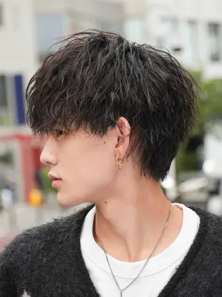 パーマ メンズ 仙台メンズパーマ/ fifth/丸山佳叶のヘアスタイル