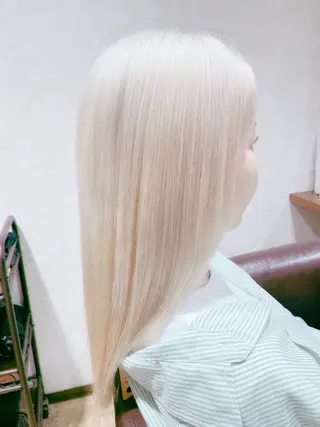ミディアム カラー 髪質改善 石崎廉のヘアスタイル