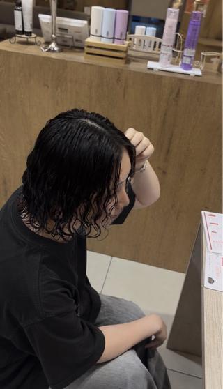 パーマ Nanami ナナミのヘアスタイル