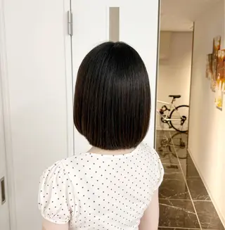 ミディアム 麥生田 秀太のヘアスタイル