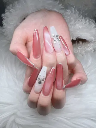 ネイル Lee Nails チップ長さだし専門店のネイルデザイン