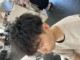 ショート パーマ メンズ 💇🏻‍♂️パーマ ニキ✨本田龍斗のヘアスタイル