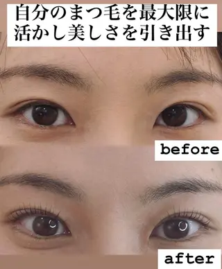 マツエク・マツパ 荒谷 美佐子のマツエク・マツパデザイン