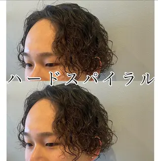 ミディアム パーマ メンズ 似合う髪型見つけます AYAKAのヘアスタイル
