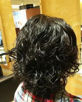 メンズ パーマ SHAFT Ieiriのヘアスタイル