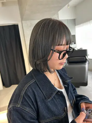 ショート 🪞透け感&韓国ヘア 🪞honokaのヘアスタイル