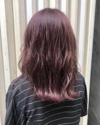 ロング カラー 縮毛矯正/ 髪質改善/浅見拓哉のヘアスタイル