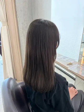 ミディアム カラー 🍪ヨシイハルネ🍪 ラベンダーカラーのヘアスタイル