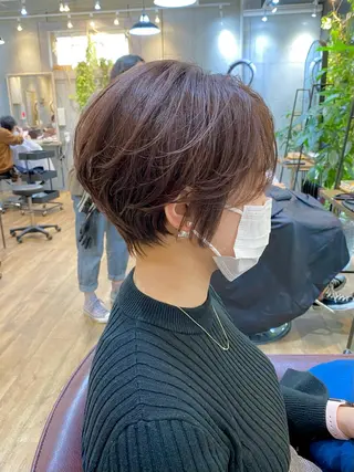ショート カラー 増山 大起のヘアスタイル
