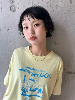 ショート パーマ baLon.fem/ 澤田 奈々子のヘアスタイル