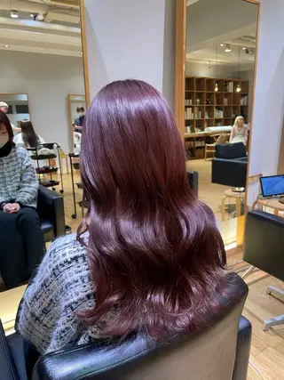 ロング カラー 縮毛矯正/レイヤー 🌙児玉光瑠のヘアスタイル