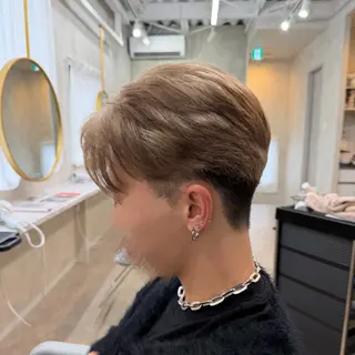 メンズ ニュアンスパーマ🌀 毛流れ🩶イザベラのヘアスタイル
