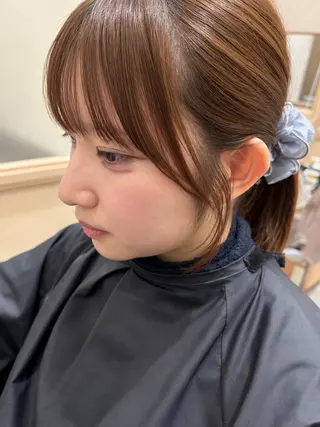 ミディアム 久木原 ゆりのヘアスタイル