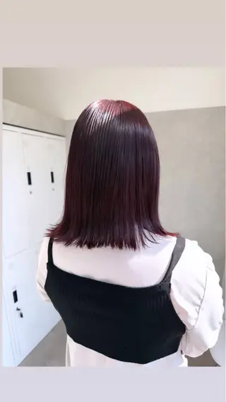 カラー 中嶋 佳穂のヘアスタイル