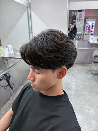 ショート パーマ メンズ 💈海外風パーマ 💈メンズ/颯太のヘアスタイル