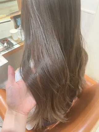 ロング カラー 清水 ちひろ ✄トップスタイリストのヘアスタイル