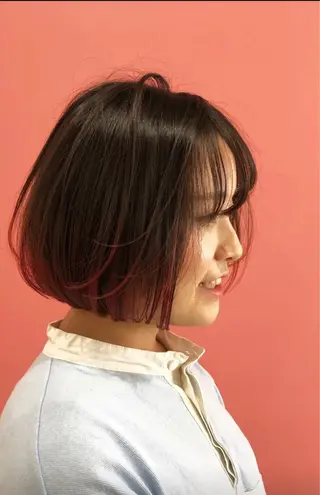 ショート カラー 🫧こおりやま なつみ🫧のヘアスタイル