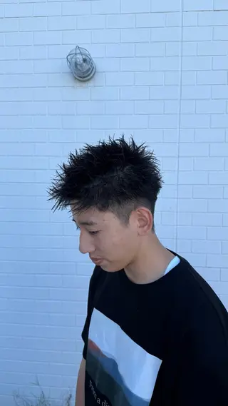 メンズ Joule大分 メンズ特化植木永遠のヘアスタイル