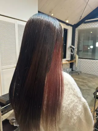 ロング カラー reefur マリナのヘアスタイル