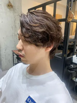 カラー メンズ 似合う髪型見つけます AYAKAのヘアスタイル