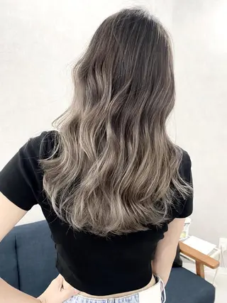 セミロング ヘアアレンジ カラー 💎lino _by _ACNE💎 🧸のヘアスタイル