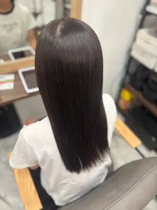 ロング 森元 優衣のヘアスタイル