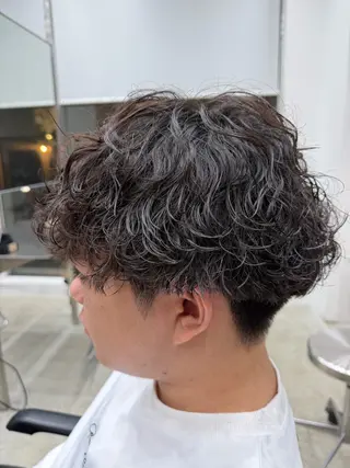 パーマ メンズ fifth天神 パーマ特化/石橋航海のヘアスタイル