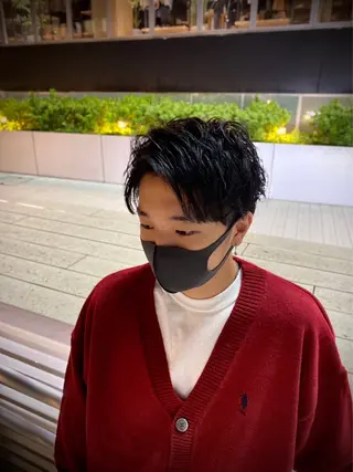 メンズ 三瓶まい  メンズ/ レディースカット✂️のヘアスタイル