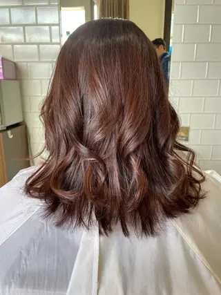 カラー Uno ．のヘアスタイル