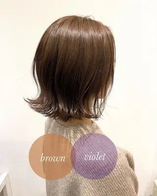 ショート カラー 【ツヤ髪カラー】本郷 星音のヘアスタイル
