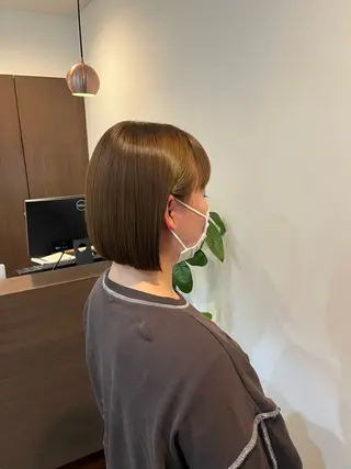 ショート 金岡 碧のヘアスタイル