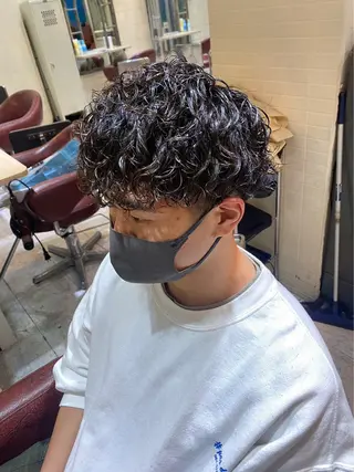 ショート パーマ メンズ メンズモデル募集中/ メンズカット特化/のヘアスタイル