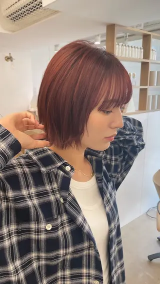 似合わせレイヤー🌟 巻ける縮毛矯正みつきのヘアスタイル