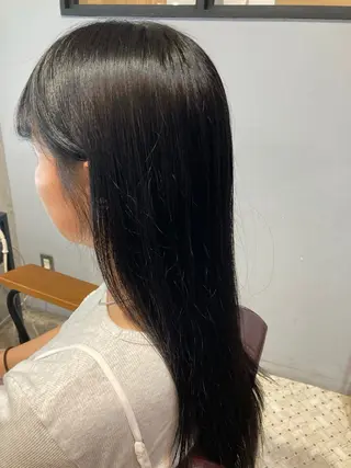 ロング 中山 実優のヘアスタイル