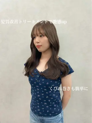 カラー 🍐透明感カラー🍐 レイヤー/ベージュのヘアスタイル