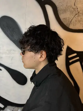 ショート パーマ メンズ 【モデル大募集🔥】 kearny錦糸町のヘアスタイル
