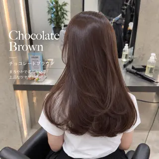 ロング カラー 縮毛矯正カラー大宮 💖レイヤー/虎白のヘアスタイル