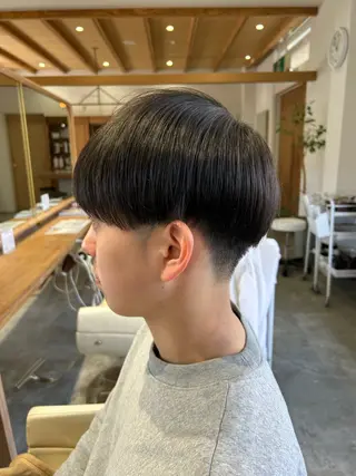 ショート メンズ 佐藤 悠生 メンズパーマ.カットのヘアスタイル