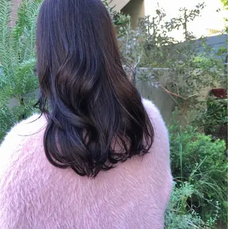 ロング カラー Moca 〰️のヘアスタイル