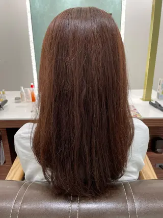ミディアム カラー ＊ボブモデル＊ 清水菜穂香のヘアスタイル