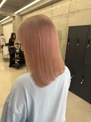 カラー Asami/名古屋/ ハイトーン/デザインのヘアスタイル