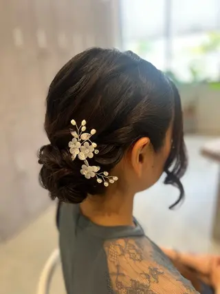 ヘアアレンジ 小池 夏美のヘアスタイル