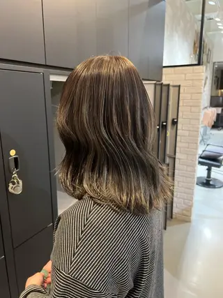 セミロング カラー ヘアアレンジ 🔥メンズパーマ🔥 鈴木 翔斗のヘアスタイル