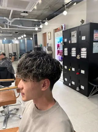 パーマ メンズ 下北沢メンズパーマ 特化園田　楓莉のヘアスタイル